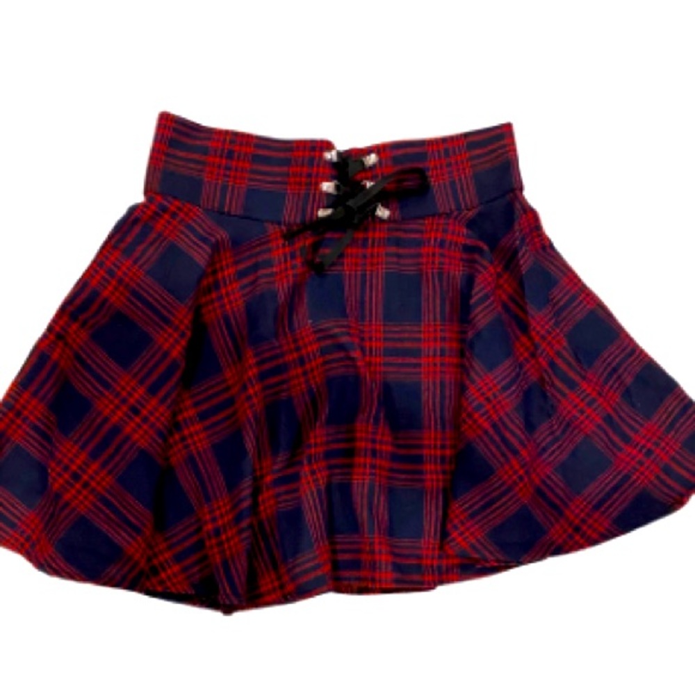 Plaid Mini Skirt